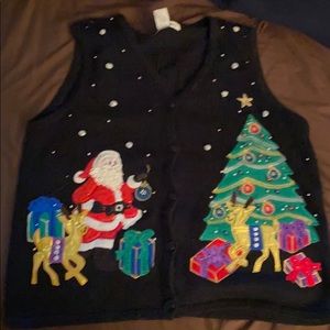 Vintage Christmas Vest